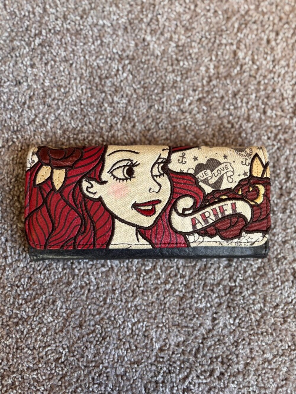 Loungefly Disney The Little Mermaid True Love Ariel wallet